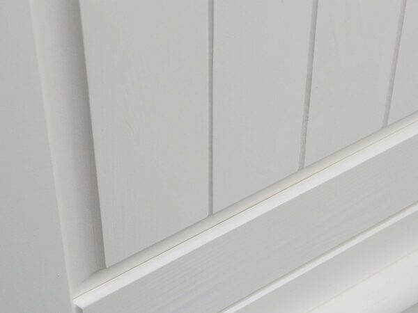 Meble drewniane białe frezy NISAN