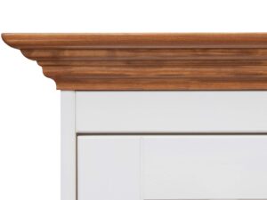 miniaturka Biała komoda drewniana bieliźniarka NISAN