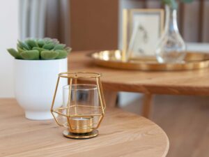 miniaturka Okrągły stolik drewniany Oakwood