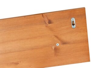 miniaturka Biała półka drewniana SENA