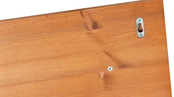 miniaturka Biała półka drewniana SENA