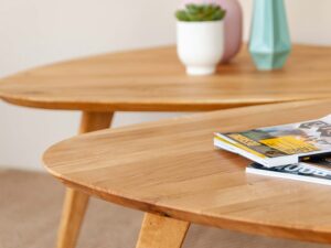 miniaturka Dębowa ława do salonu Oakwood