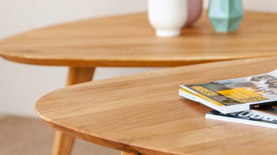 miniaturka Dębowa ława do salonu Oakwood