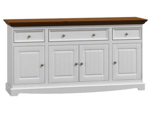 miniaturka Duża komoda z litego drewna NISAN