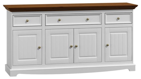 miniaturka Duża komoda z litego drewna NISAN