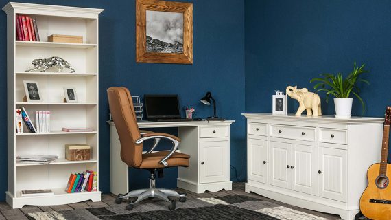 miniaturka Duża komoda z litego drewna NISAN