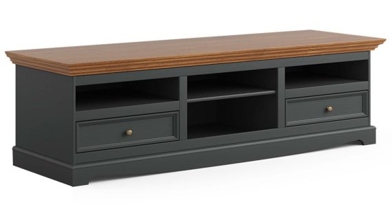 Duża szafka RTV z drewna NISAN