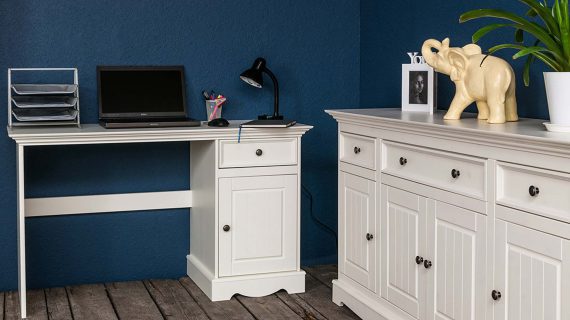 miniaturka Duża komoda z litego drewna NISAN