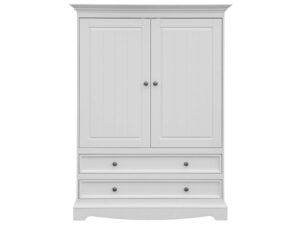 miniaturka Biała komoda drewniana bieliźniarka NISAN