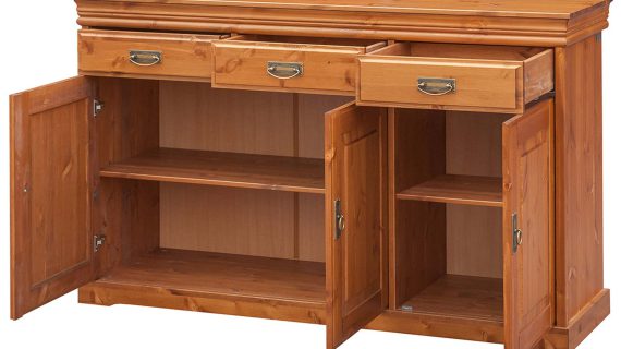 miniaturka Drewniana komoda 140 cm SENA