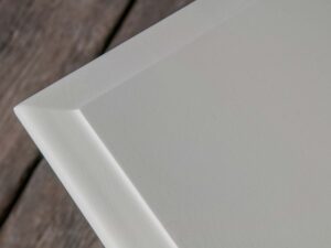 miniaturka Biała ława drewniana do salonu NISAN