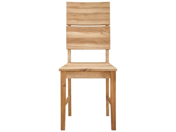 Krzesło z litego dębu front NADINE