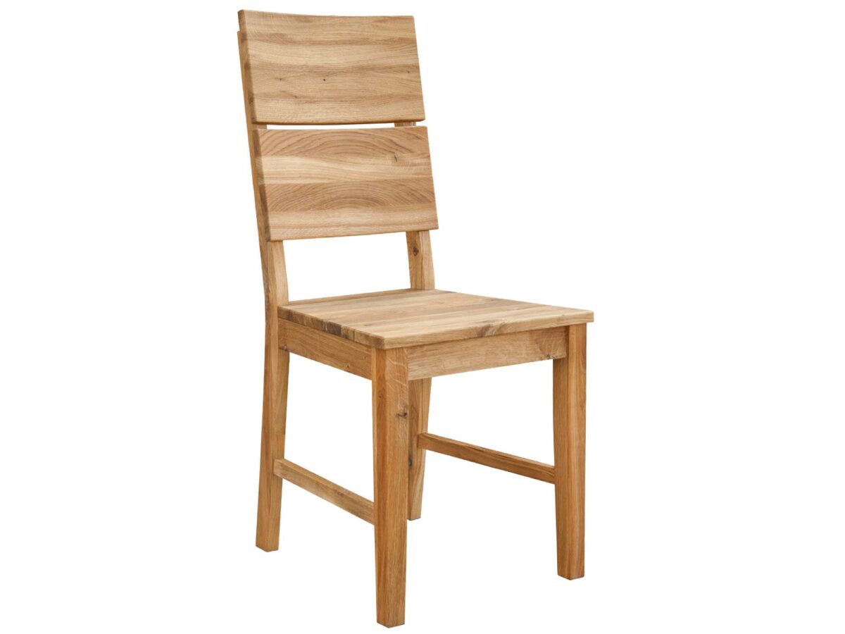 Krzesło z litego dębu NADINE