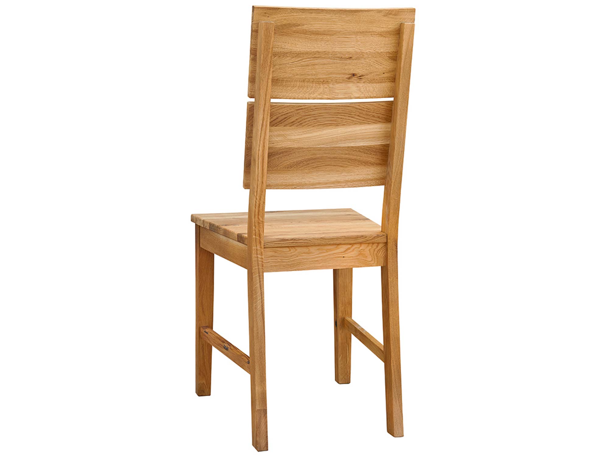 Krzesło z litego dębu tył NADINE