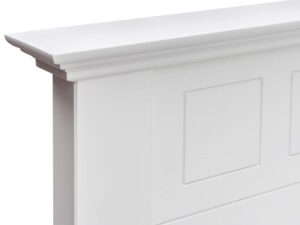 miniaturka Łóżko drewniane białe NISAN