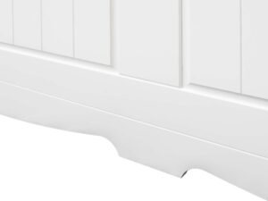 miniaturka Łóżko drewniane białe NISAN