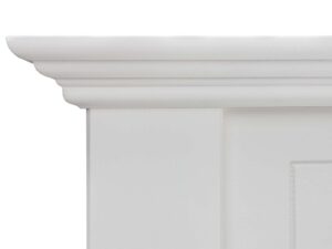 miniaturka Łóżko drewniane białe NISAN