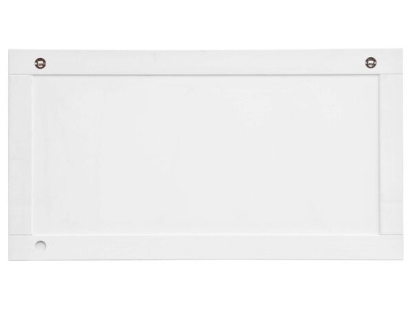 Lustro w drewnianej oprawie poziomo tył NISAN