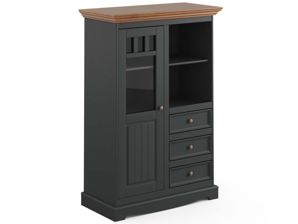 Drewniana mała witryna NISAN