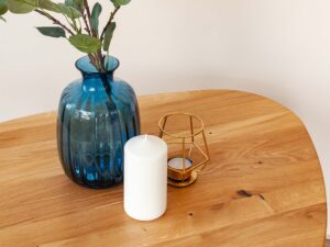 miniaturka Owalny stolik dębowy Oakwood