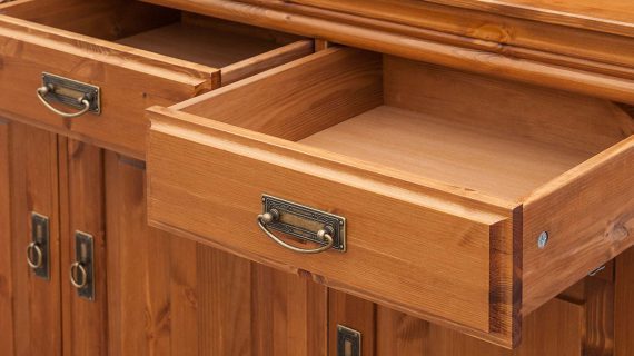 miniaturka Drewniana komoda 140 cm SENA