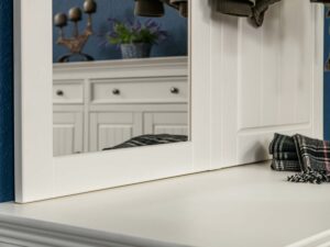 miniaturka Drewniany wieszak z lustrem NISAN