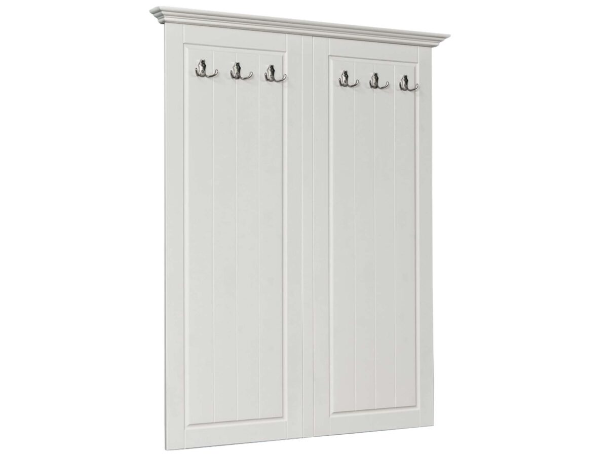 Panel z wieszakami biały NISAN