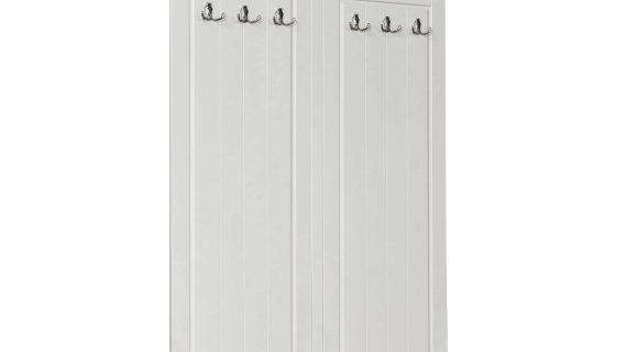 Panel z wieszakami biały NISAN