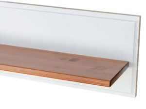 miniaturka Biała półka drewniana SENA