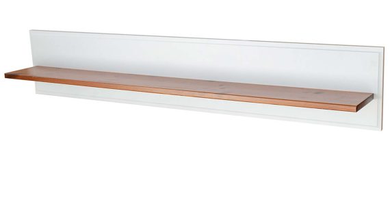 miniaturka Biała półka drewniana SENA