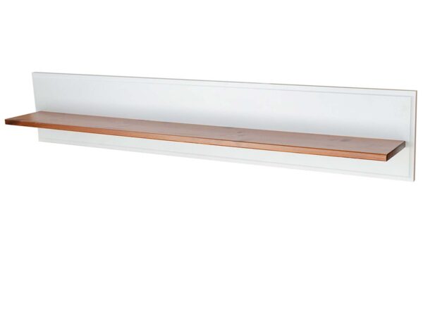 Półka drewniana biały sosna ikonka SENA