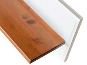 miniaturka Biała półka drewniana SENA