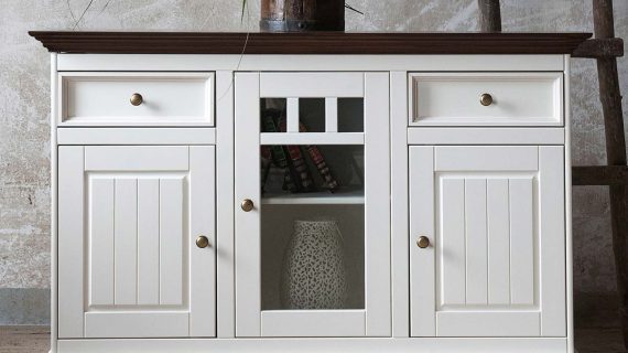 miniaturka Elegancka komoda drewniana NISAN