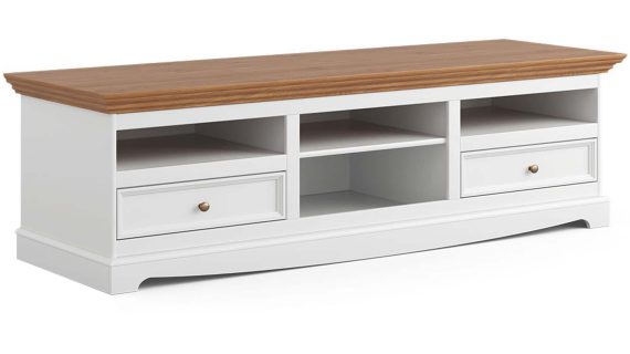 miniaturka Duża szafka RTV z drewna NISAN