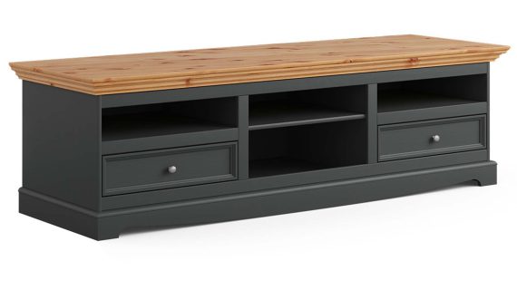 miniaturka Duża szafka RTV z drewna NISAN