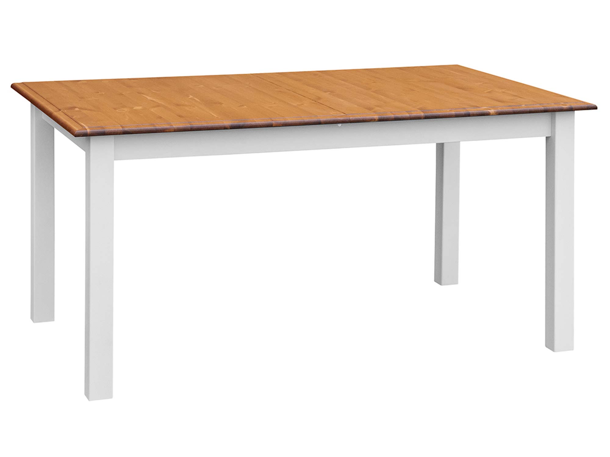 Solidny stół drewniany rozkładany biały dąb ikonka NISAN