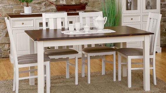 miniaturka Solidny stół drewniany rozkładany NISAN