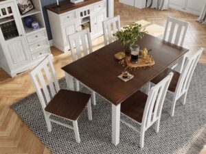 miniaturka Krzesło bukowe białe NISAN 2