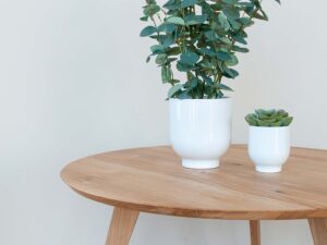 miniaturka Okrągły stolik drewniany Oakwood