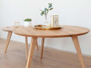 miniaturka Okrągły stolik drewniany Oakwood