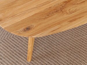 miniaturka Owalny stolik dębowy Oakwood