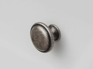 miniaturka Biała szafka nocna z litego drewna NISAN