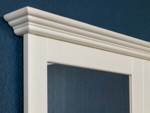 miniaturka Drewniany wieszak z lustrem NISAN