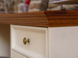 miniaturka Solidne biurko z litego drewna NISAN