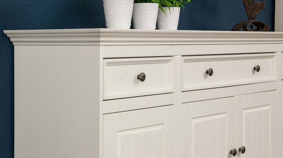 miniaturka Duża komoda z litego drewna NISAN