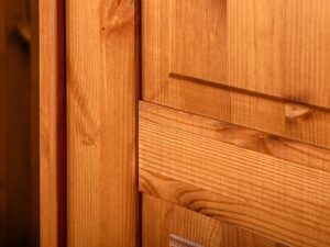 miniaturka Dwudrzwiowa szafa drewniana SENA