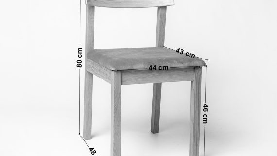 miniaturka Klasyczne drewniane Krzesło Filip