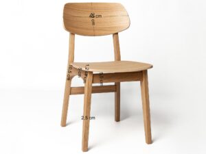 miniaturka Krzesło drewniane Ernest