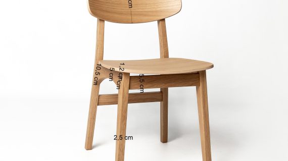 miniaturka Krzesło drewniane Ernest