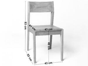 miniaturka Nowoczesne Drewniane Krzesło Patryk